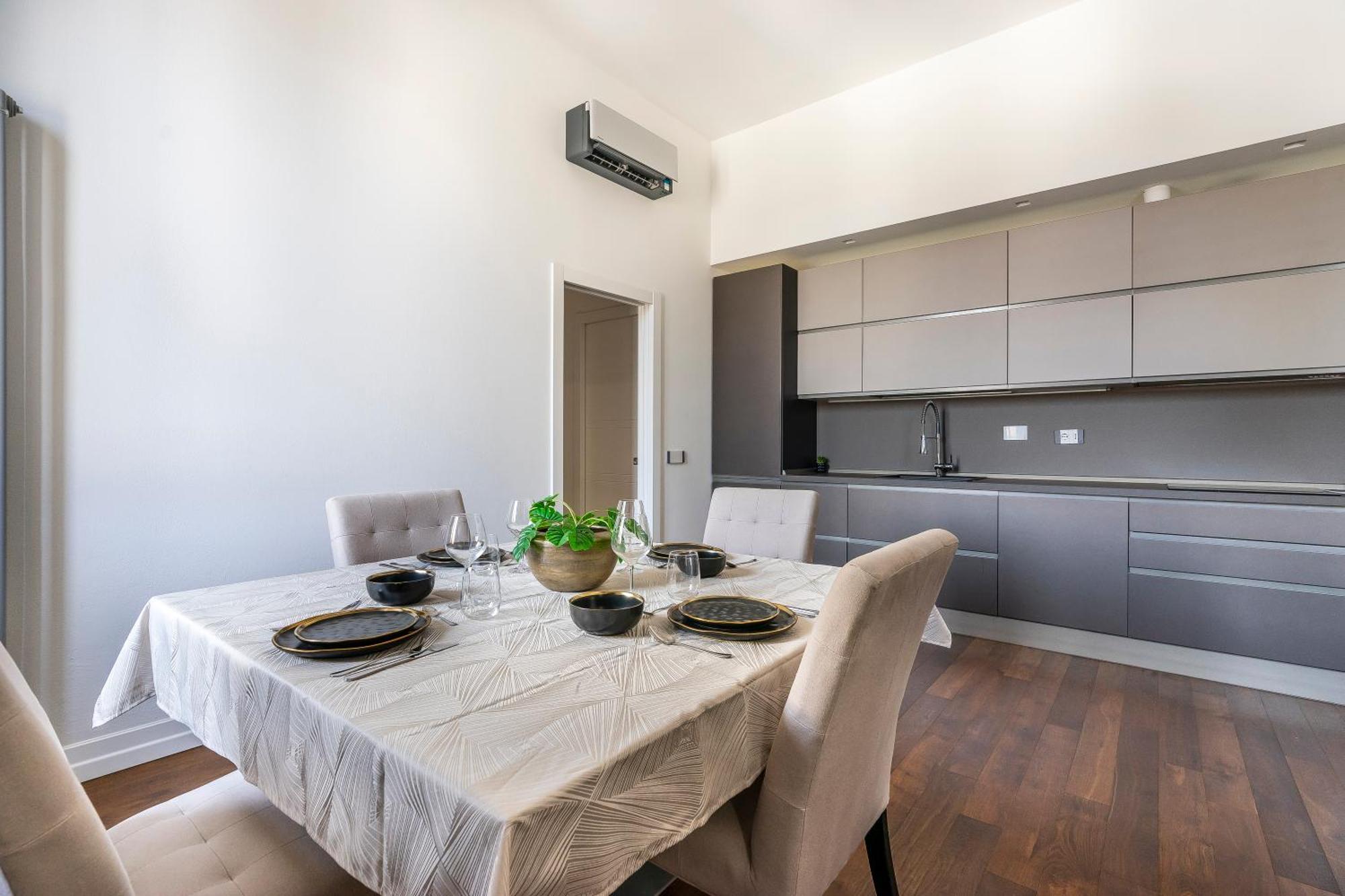 San Marco Black Appartamento Luxury Con Terrazzo E Parcheggio Su Richiesta Флоренція Екстер'єр фото